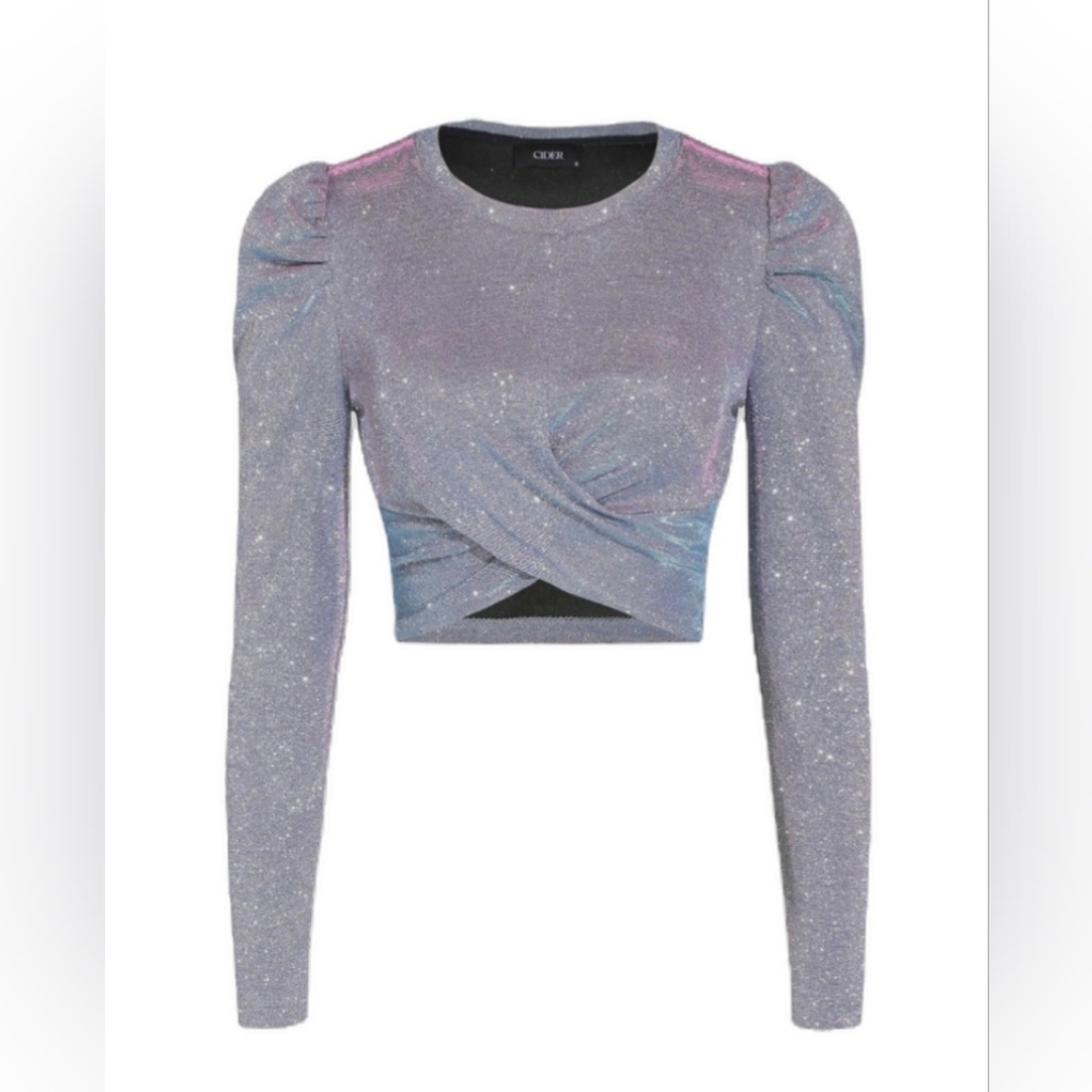 Long sleeve crop top